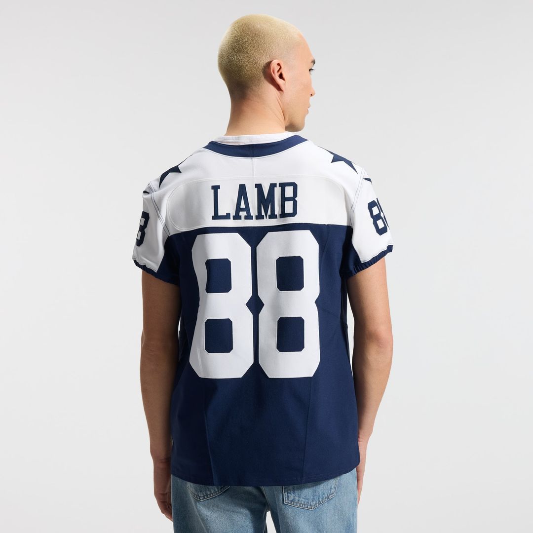 Dallas Cowboys CeeDee Lamb Nike Navy Alternate Vapor F.U.S.E. Elite Jersey