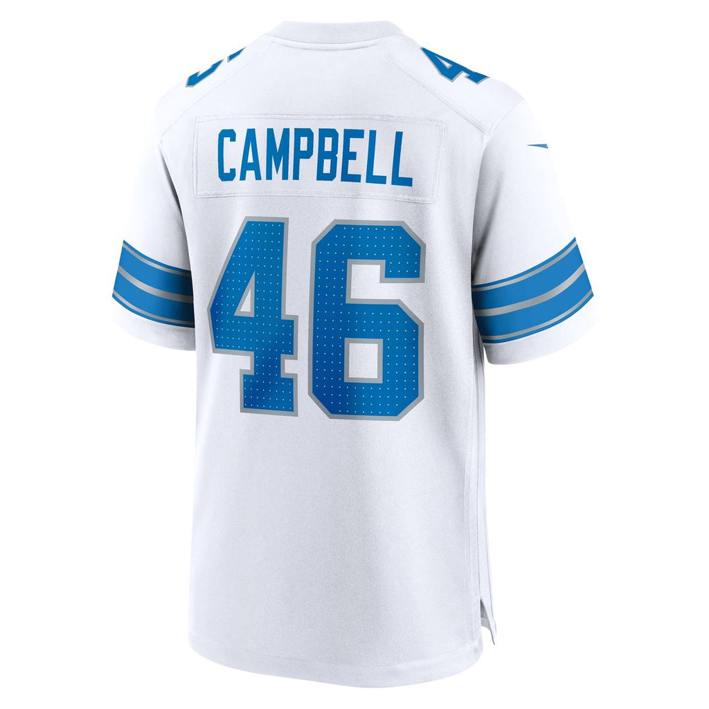 Detroit Lions Jack Campbell Nike Black 2nd Alternate Game Jersey