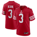 San Francisco 49ers Christian Kirk Nike Scarlet Team Game Jersey