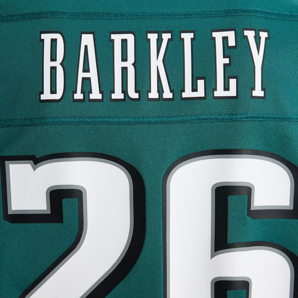 Philadelphia Eagles Saquon Barkley Nike Black Alternate Game Jersey
