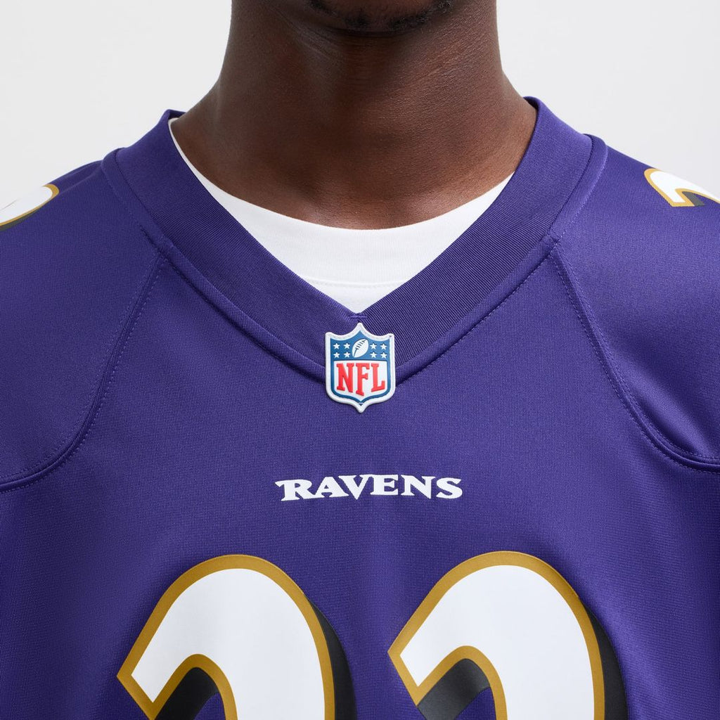 Baltimore Ravens Derrick Henry Nike Purple Game Player Jersey