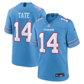 Tennessee Titans Carnell Tate Nike Light Blue Team Game Jersey