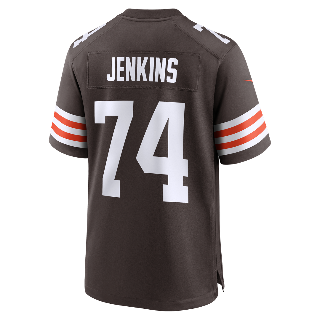 Cleveland Browns Elgton Jenkins Nike Brown Team Game Jersey