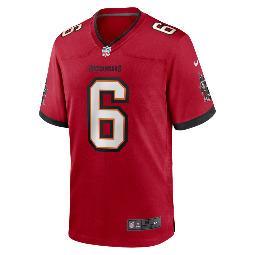 Tampa Bay Buccaneers Baker Mayfield Nike Red Team Game Jersey