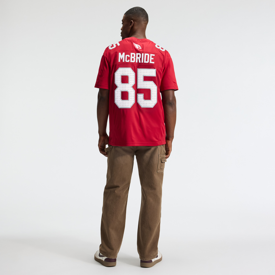 Arizona Cardinals Trey McBride Nike White Vapor F.U.S.E. Stitched Limited Jersey
