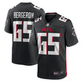 Atlanta Falcons Matthew Bergeron Nike Black Team Game Jersey