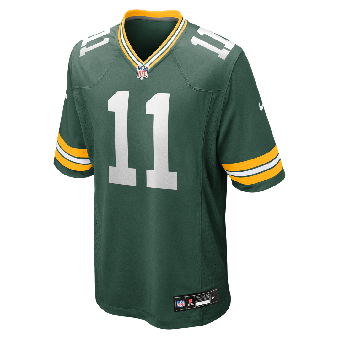 Green Bay Packers Jayden Reed Nike Green Game Jersey