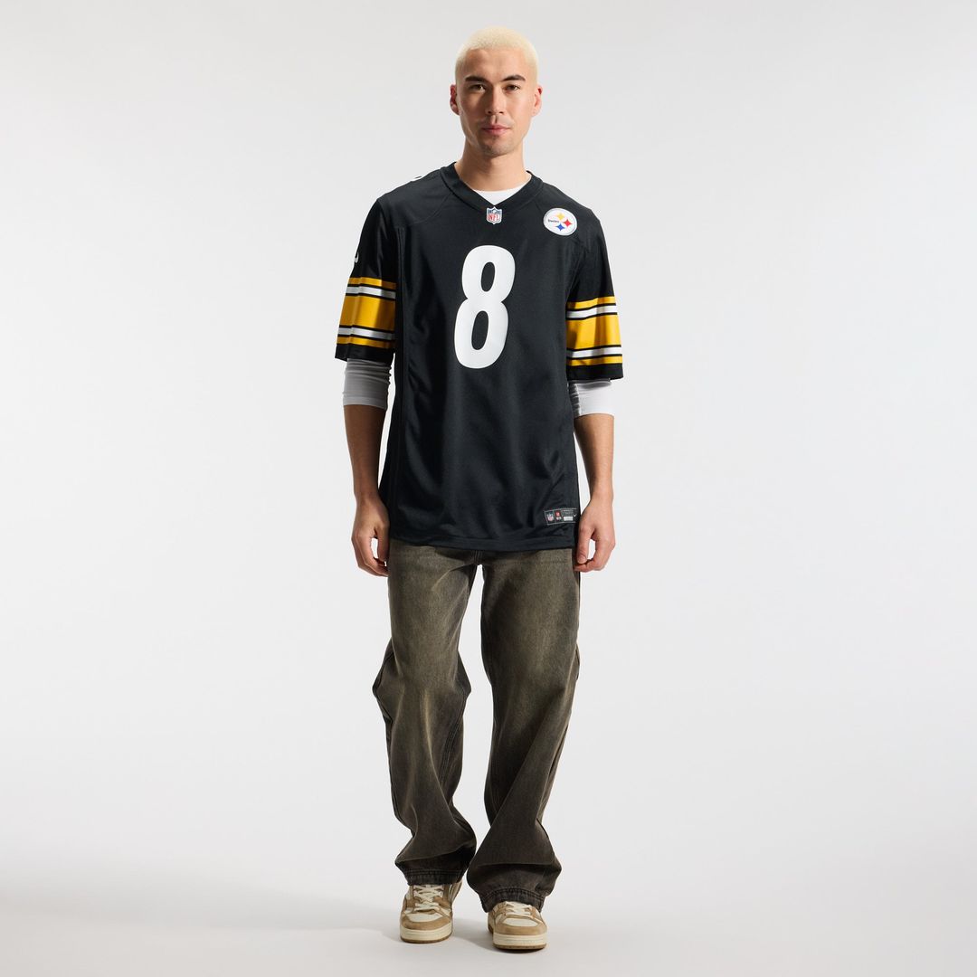 Pittsburgh Steelers Aaron Rodgers Nike White Game Jersey