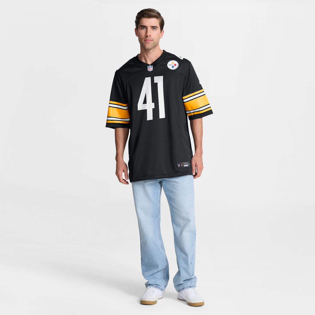 Pittsburgh Steelers Payton Wilson Nike Black Game Jersey