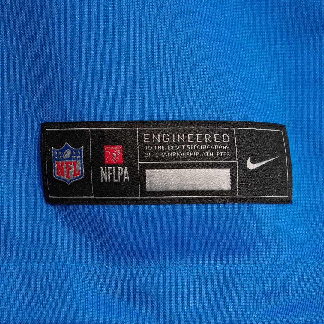 Detroit Lions Barry Sanders Nike Blue Retired Player Game Jersey