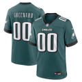 Philadelphia Eagles Jonathan Greenard Nike Midnight Green Game Jersey