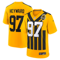 Pittsburgh Steelers Cameron Heyward Nike Gold Alternate 1933 Throwback Game Jersey