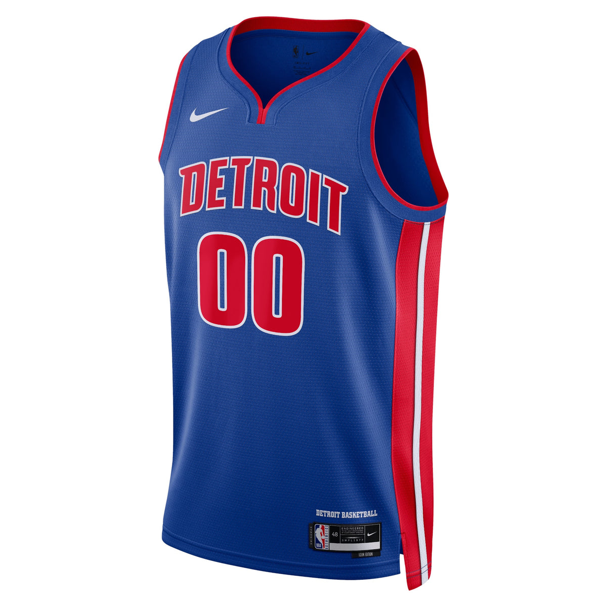 Detroit Pistons Nike Icon Swingman Jersey - Custom - Unisex