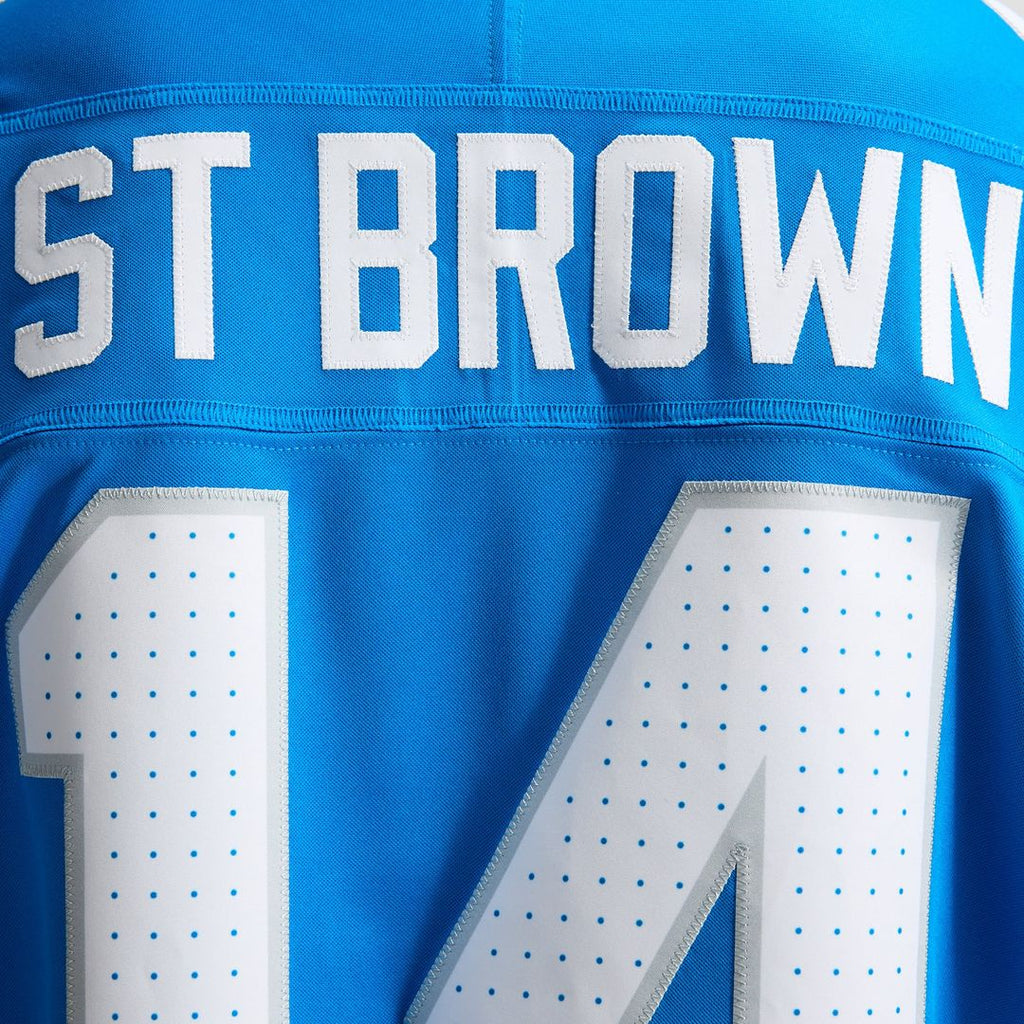 Detroit Lions Amon-Ra St. Brown Nike Black Alternate Vapor F.U.S.E. Stitched Limited Jersey