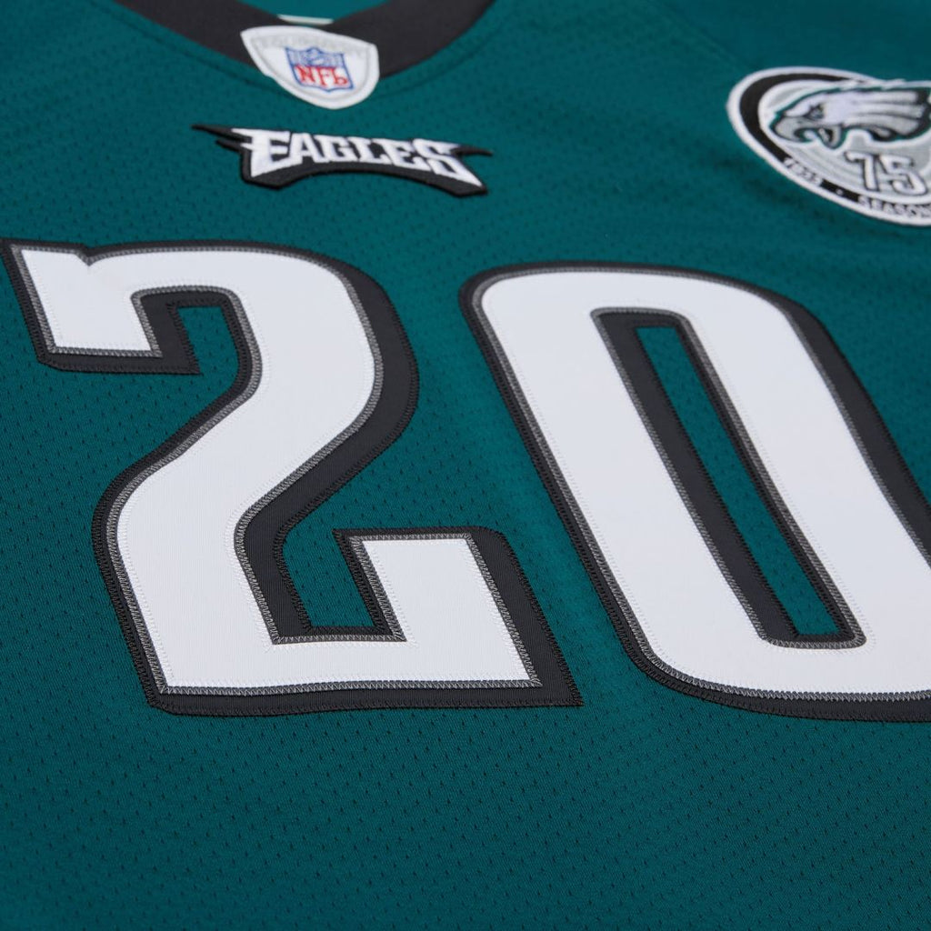 Philadelphia Eagles Brian Dawkins Mitchell & Ness Green 2007 Authentic Throwback Retired Player Jersey