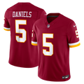 Washington Commanders Jayden Daniels Nike Burgundy Team Vapor F.U.S.E. Stitched Limited Jersey