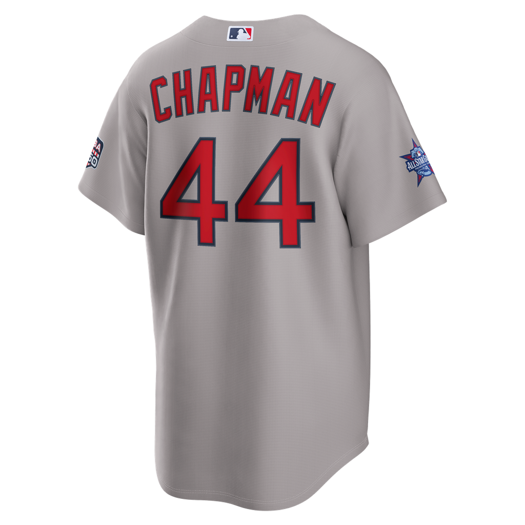 2026 All-Star Game Boston Red Sox Aroldis Chapman Nike Gray Replica Jersey