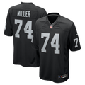 Las Vegas Raiders Kolton Miller Nike Black Game Jersey