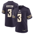Minnesota Vikings Jordan Addison Nike Purple 2026 Rivalries Collection Game Jersey