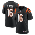 Cincinnati Bengals Joe Flacco Nike Black Team Game Jersey