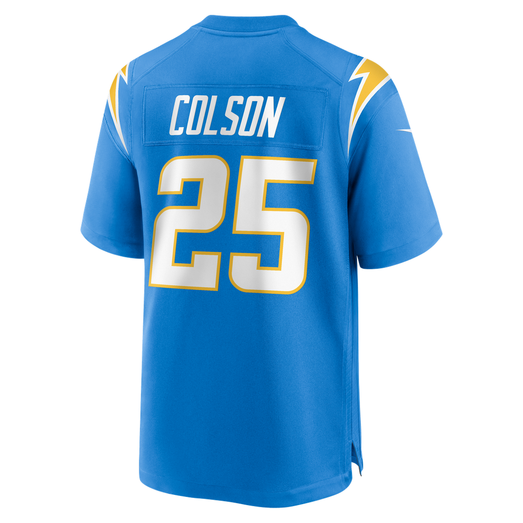 Los Angeles Chargers Junior Colson Nike Powder Blue Team Game Jersey