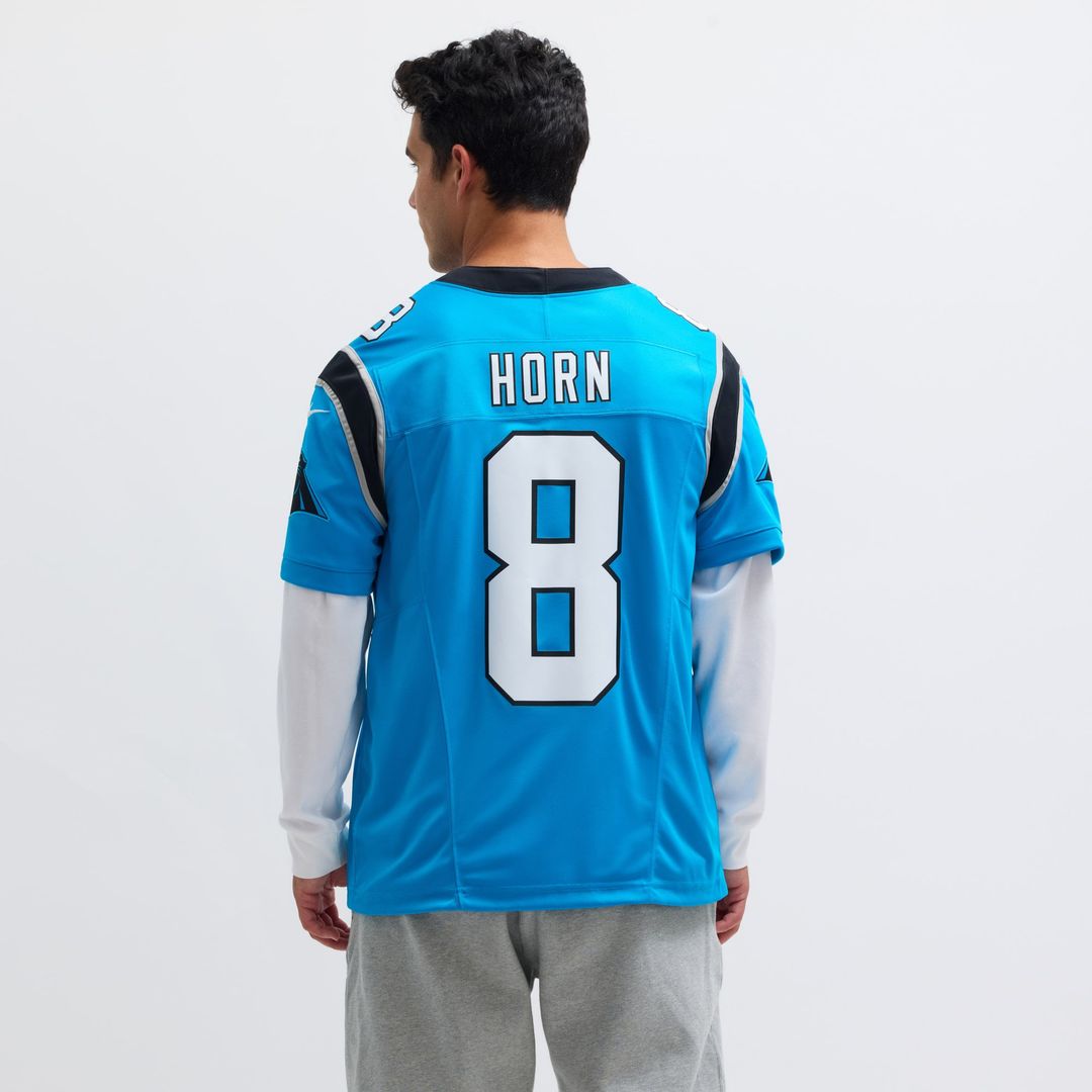 Carolina Panthers Jaycee Horn Nike Blue Vapor F.U.S.E. Limited Jersey