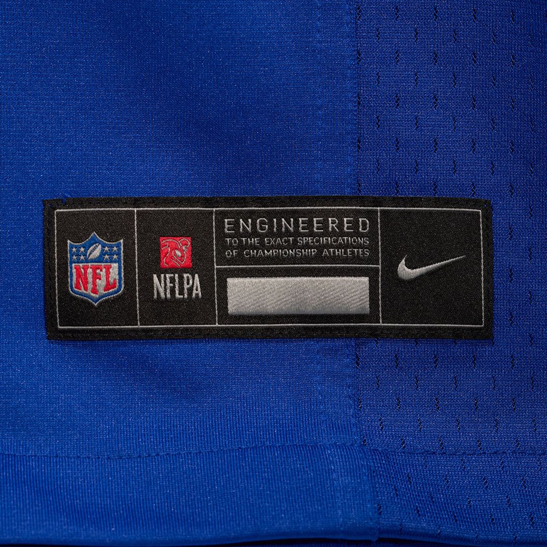 Buffalo Bills Ryan Van Demark Nike Royal Game Player Jersey