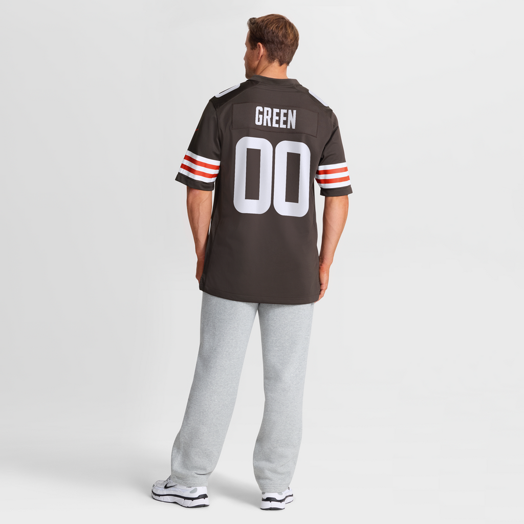Cleveland Browns Taylen Green Nike Brown Game Jersey