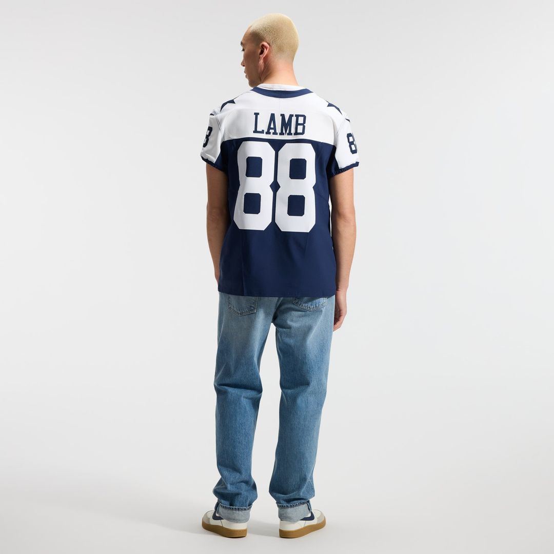 Dallas Cowboys CeeDee Lamb Nike Navy Alternate Vapor F.U.S.E. Elite Jersey