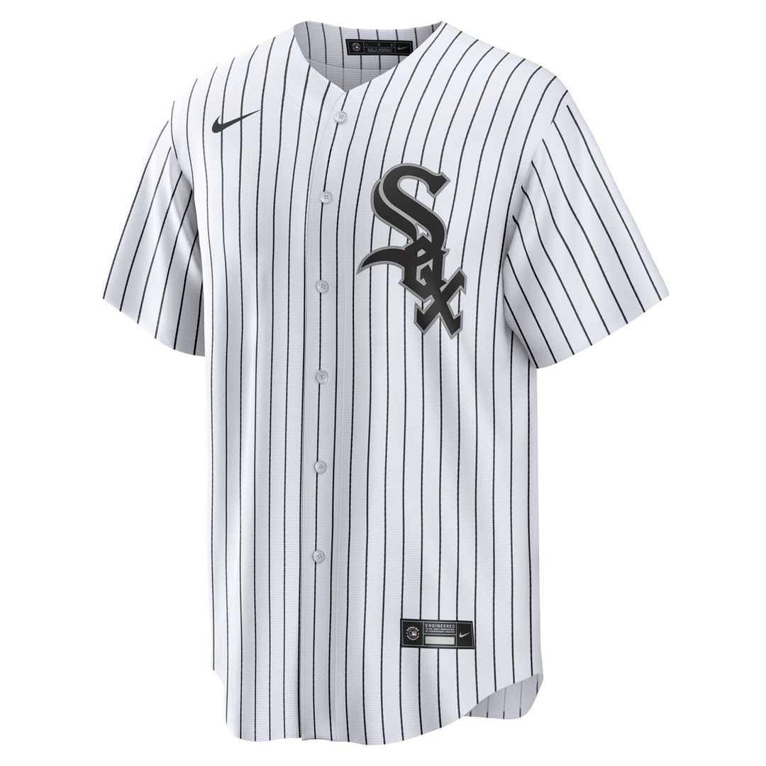 Chicago White Sox Miguel Vargas Nike White Home Replica Jersey