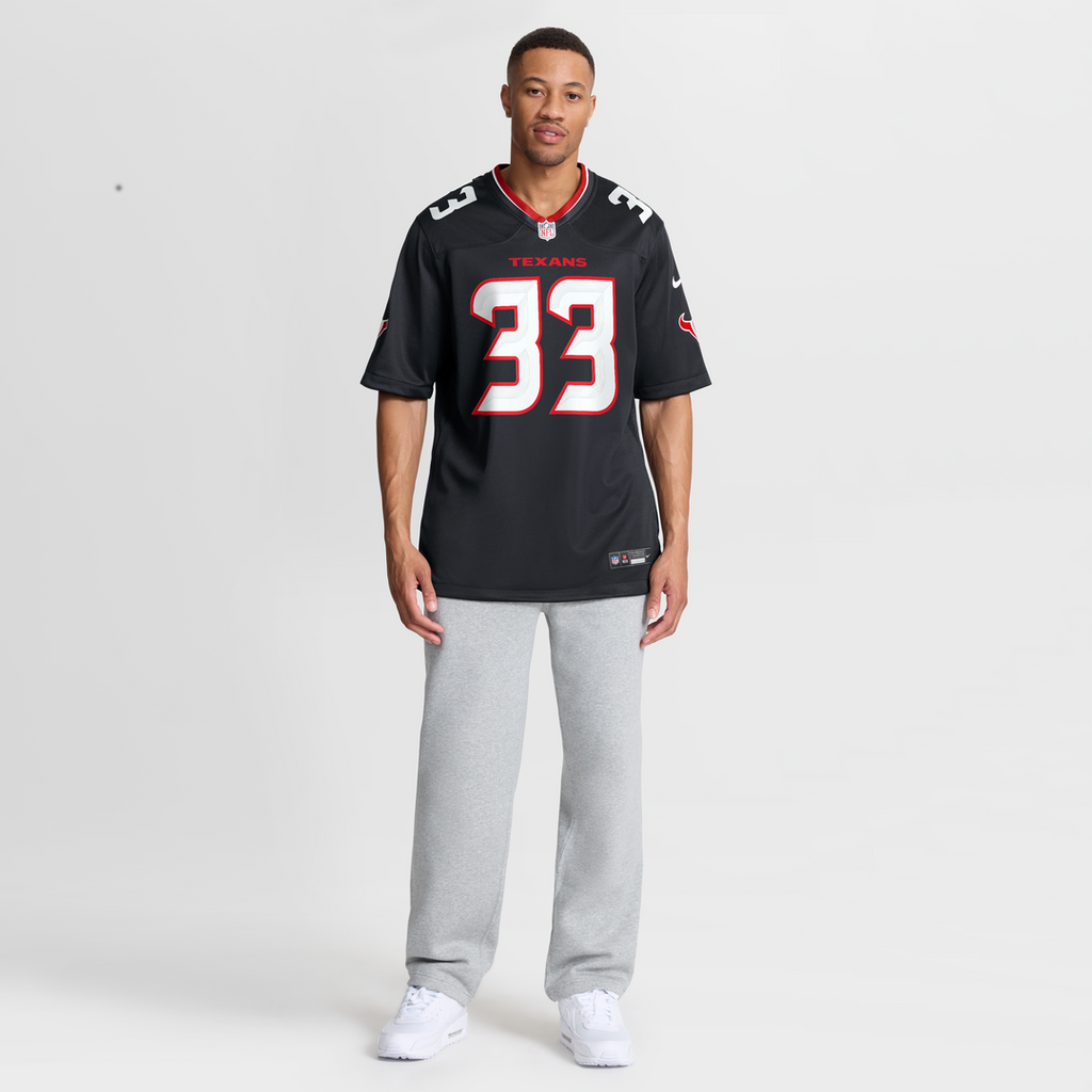 Houston Texans Dare Ogunbowale Nike Navy Team Game Jersey