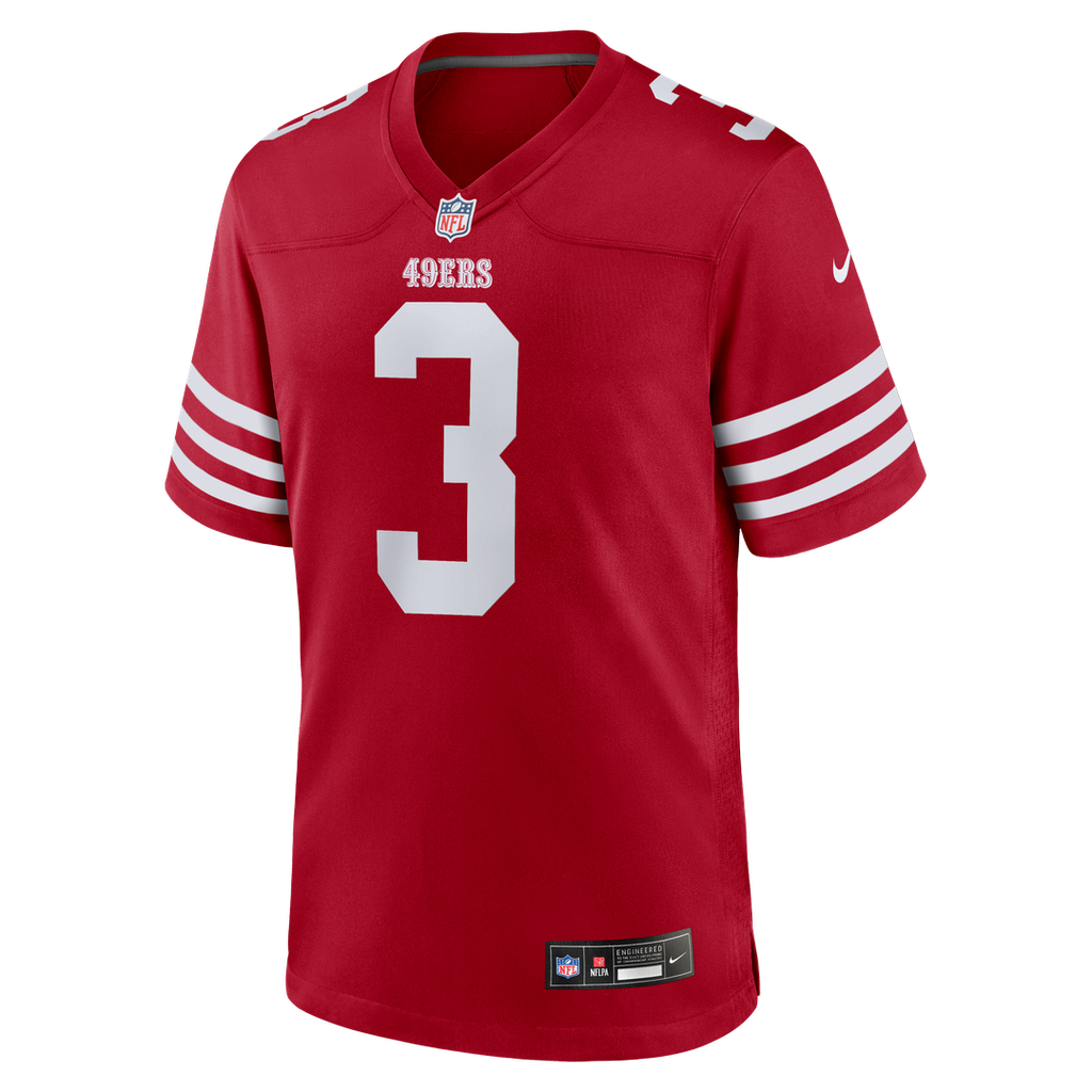 San Francisco 49ers Christian Kirk Nike Scarlet Team Game Jersey
