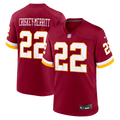 Washington Commanders Jacory Croskey-Merritt Nike Burgundy Game Jersey