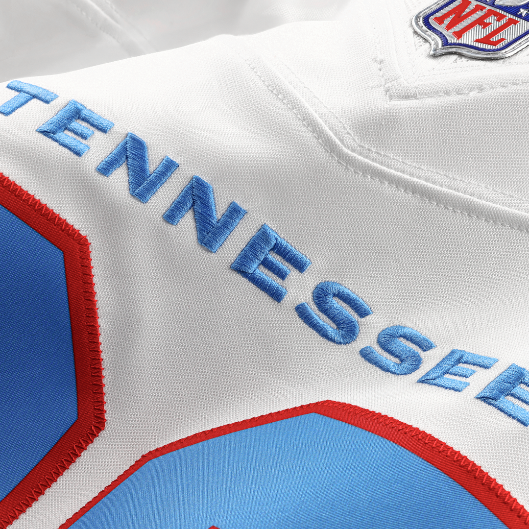 Tennessee Titans Cameron Ward Nike Light Blue Team Vapor F.U.S.E. Stitched Limited Jersey