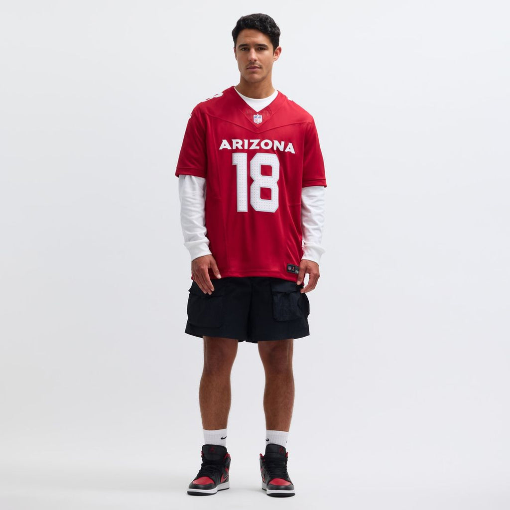 Arizona Cardinals Marvin Harrison Jr. Nike Cardinal Vapor F.U.S.E. Limited Jersey
