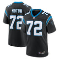 Carolina Panthers Taylor Moton Nike Black Team Game Jersey