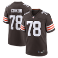 Cleveland Browns Jack Conklin Nike Brown Team Game Jersey