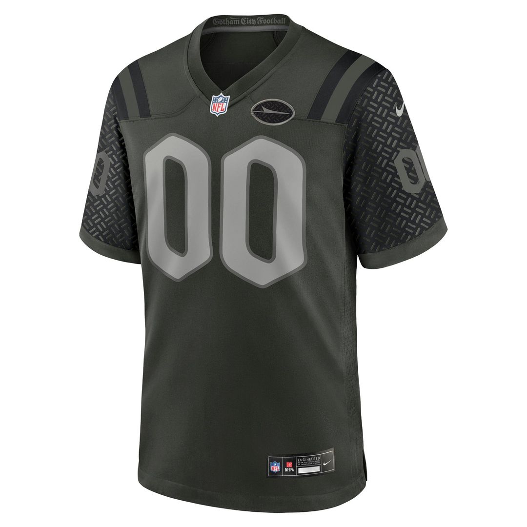 New York Jets Nike Green Rivalries Collection Custom Game Jersey