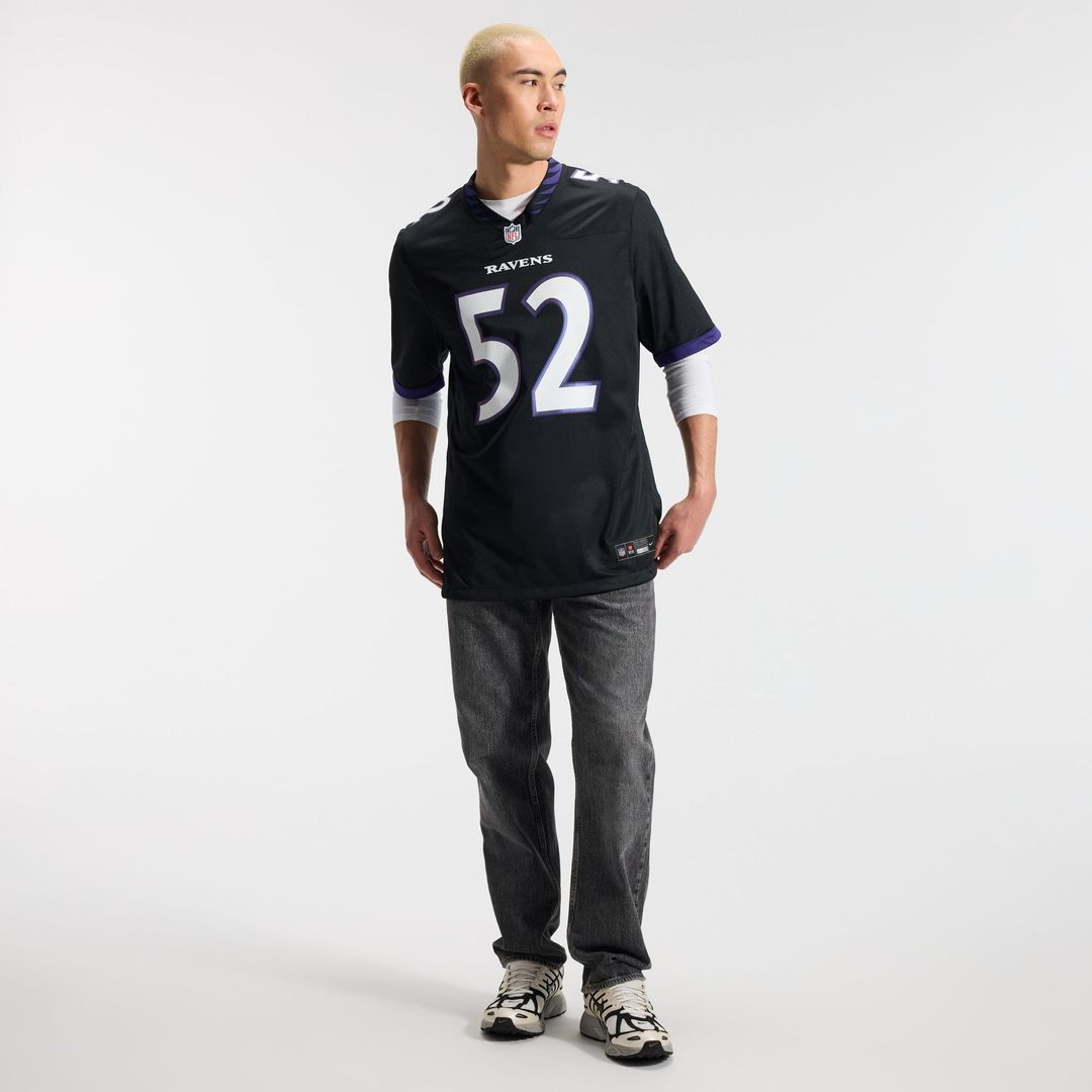 Baltimore Ravens Ray Lewis Nike Black Alternate Retired Player Game Jersey