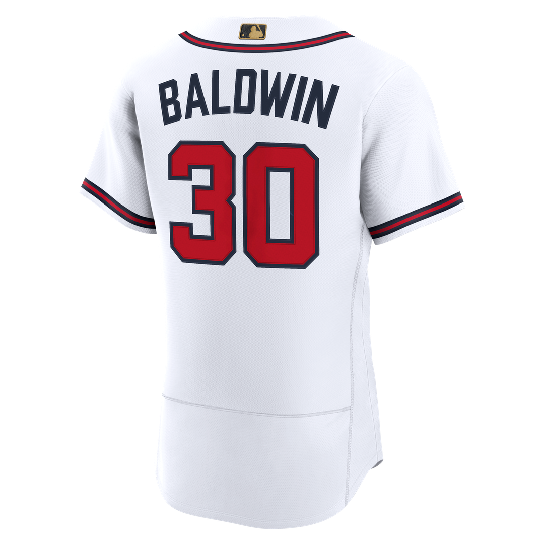 Atlanta Braves Drake Baldwin Nike Navy Alternate MLB Awards Authentic Jersey