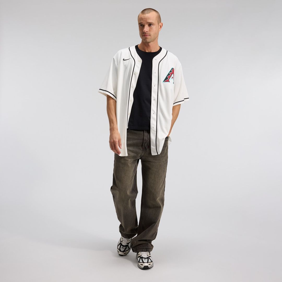 Arizona Diamondbacks Corbin Carroll Nike Cream Home Replica Jersey