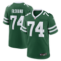 New York Jets Olu Fashanu Nike Gotham Green Player Game Jersey