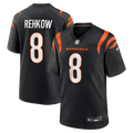 Cincinnati Bengals Ryan Rehkow Nike Black Game Jersey
