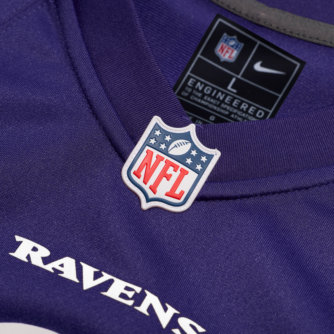 Baltimore Ravens Cornelius Johnson Nike Purple Team Game Jersey