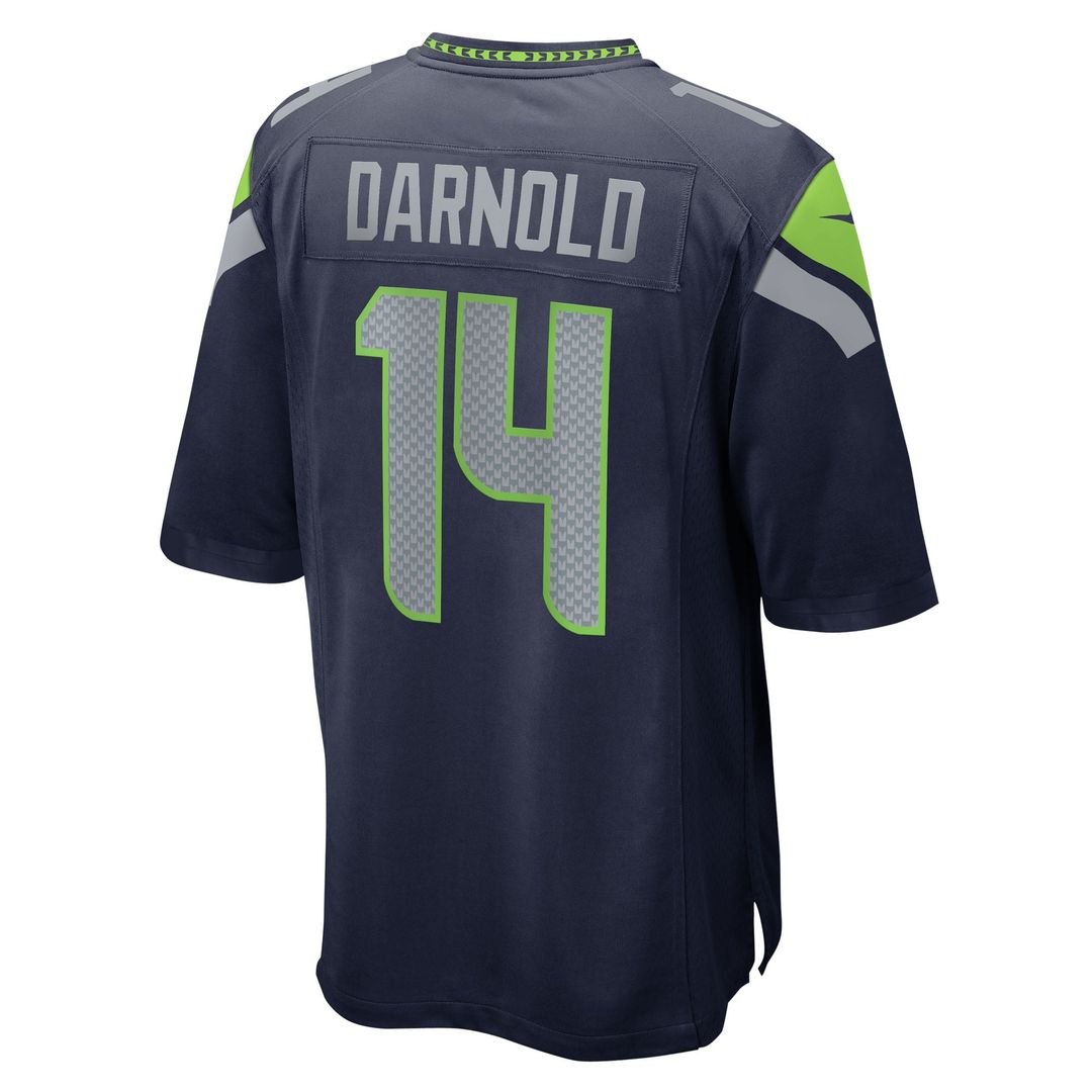 Seattle Seahawks Sam Darnold Nike White Game Jersey