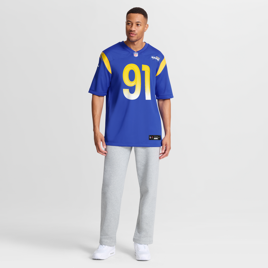 Los Angeles Rams Kobie Turner Nike Royal Home Game Jersey
