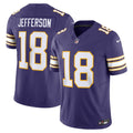 Minnesota Vikings Justin Jefferson Nike Purple Vapor F.U.S.E. Limited Jersey