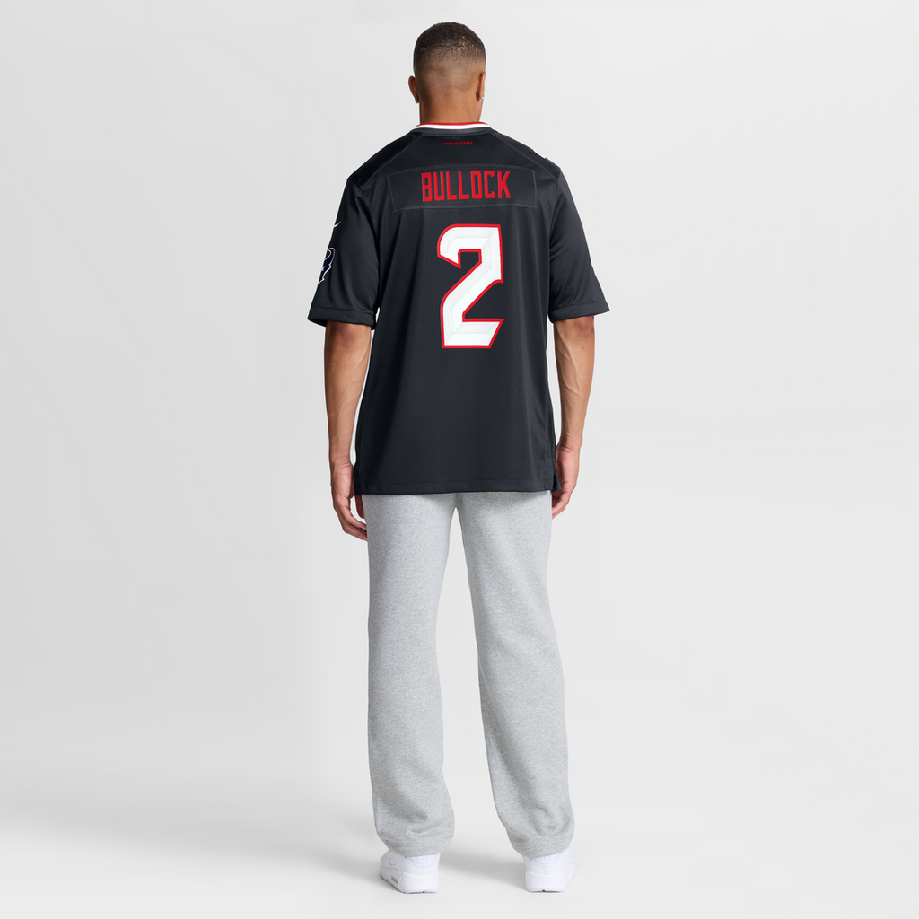 Houston Texans Calen Bullock Nike Navy Team Game Jersey