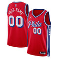 Philadelphia 76ers Jordan Statement Swingman Jersey - Custom - Unisex