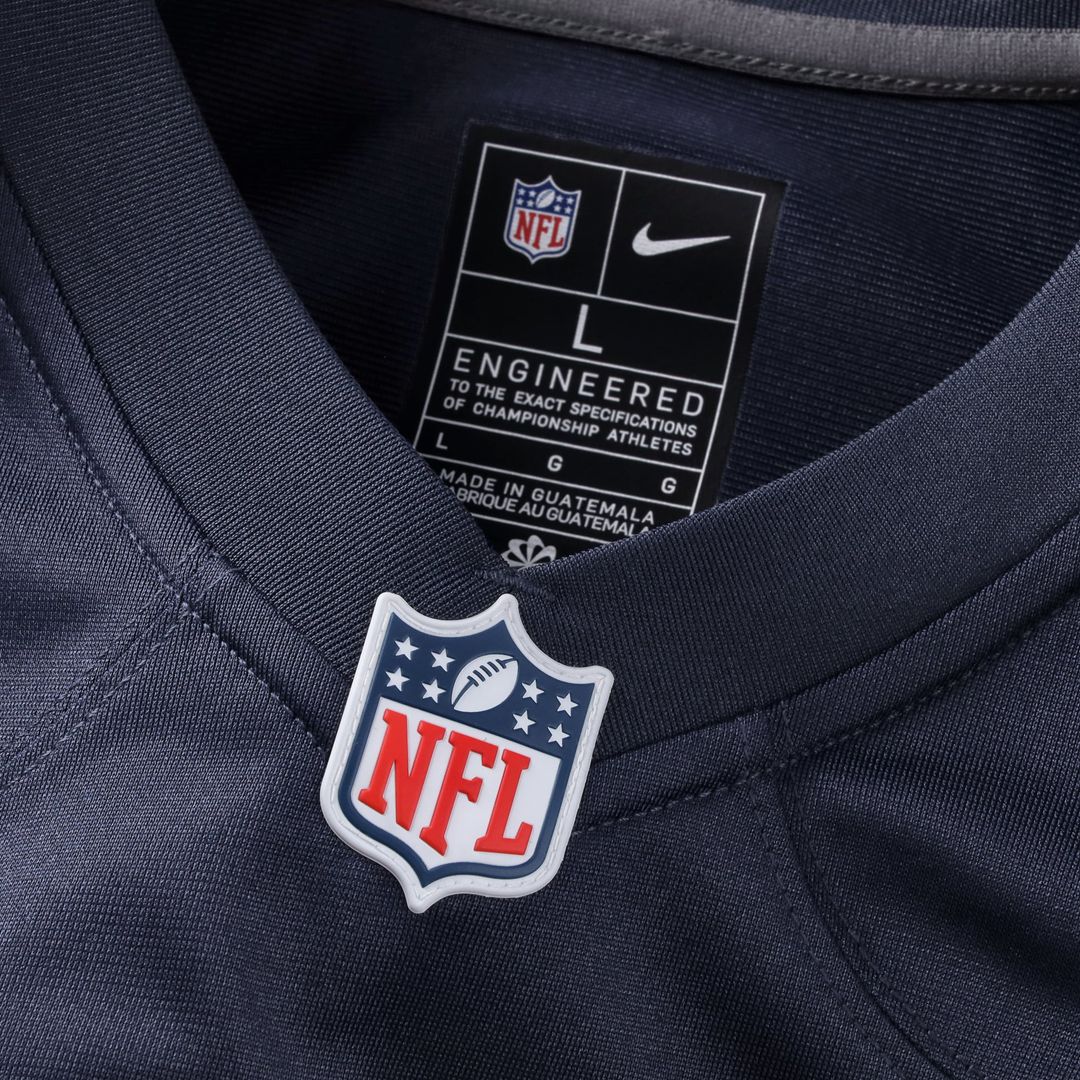 Los Angeles Chargers Oronde Gadsden Nike Navy Alternate 2 Super Chargers Game Jersey